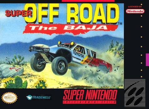 J2Games.com | Super Off Road The Baja (Super Nintendo) (Pre-Played - Game Only).
