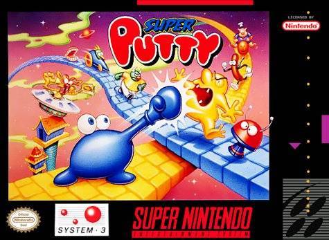 J2Games.com | Super Putty (Super Nintendo) (Pre-Played - Game Only).