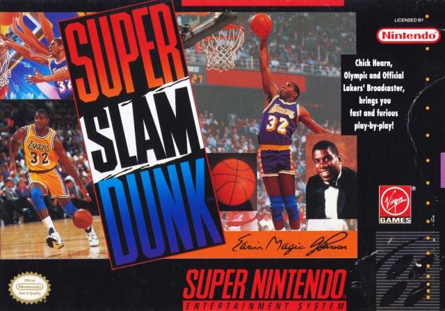 J2Games.com | Magic Johnson's Super Slam Dunk (Super Nintendo) (Pre-Played - Game Only).