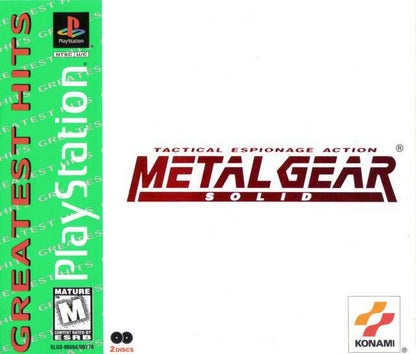 J2Games.com | Metal Gear Solid (Greatest Hits) (Playstation) (Pre-Played).