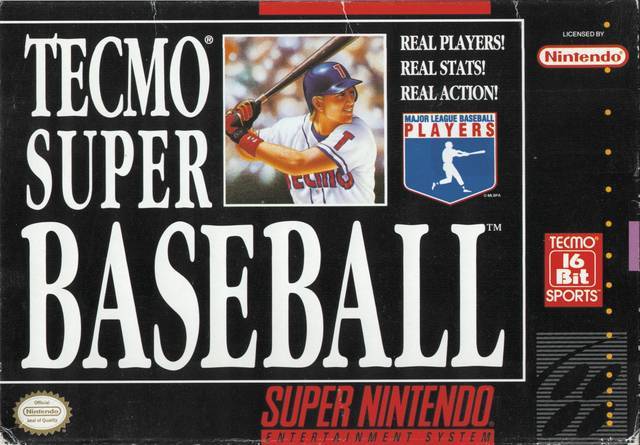 J2Games.com | Tecmo Super Baseball (Super Nintendo) (Pre-Played - Game Only).