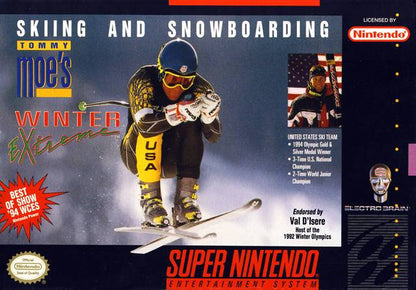 J2Games.com | Skiing & Snowboarding: Tommy Moe's Winter Extreme (Super Nintendo) (Pre-Played - Game Only).