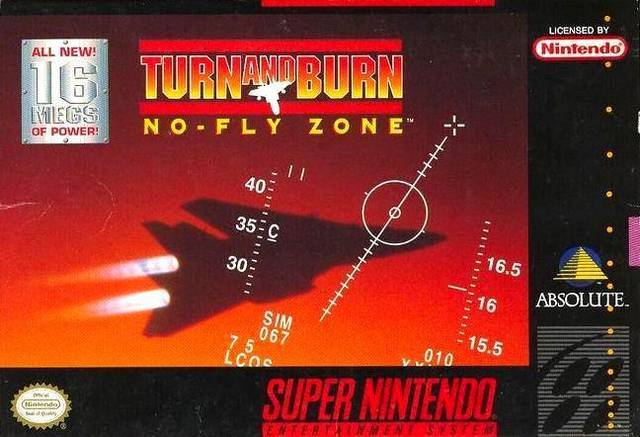 J2Games.com | Turn and Burn No Fly Zone (Super Nintendo) (Pre-Played - Game Only).