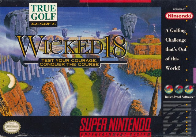 True Golf Classics: Wicked 18 (Super Nintendo)