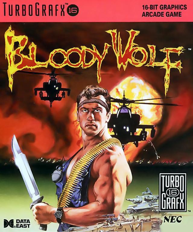 J2Games.com | Bloody Wolf (TurboGrafx-16) (Pre-Played - CIB - Good).