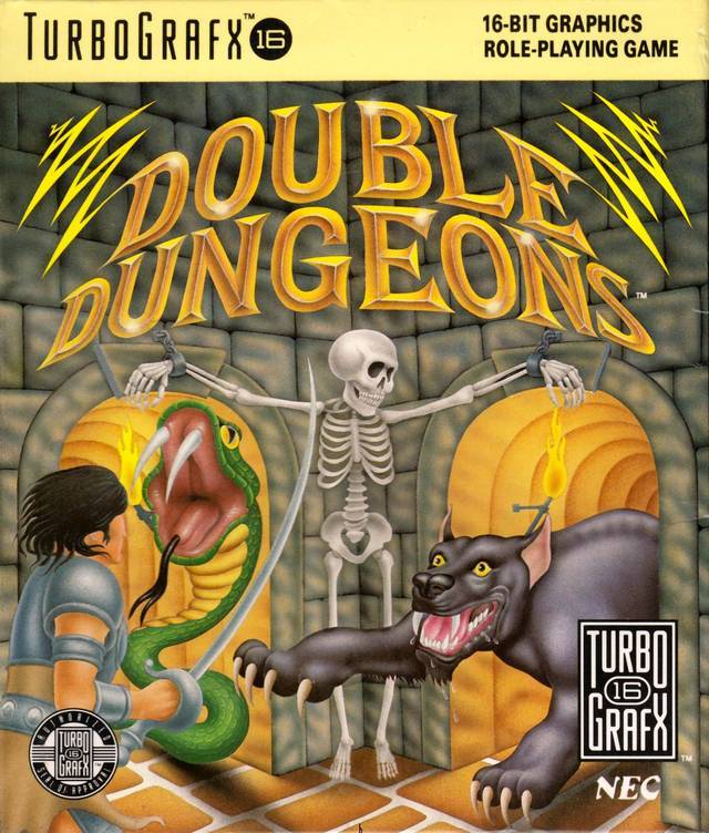 J2Games.com | Double Dungeons (TurboGrafx-16) (Pre-Played - Game Only).