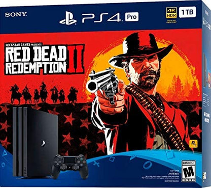 Sistema Playstation 4 Pro de 1 TB - Paquete Red Dead Redemption 2 (Playstation 4)