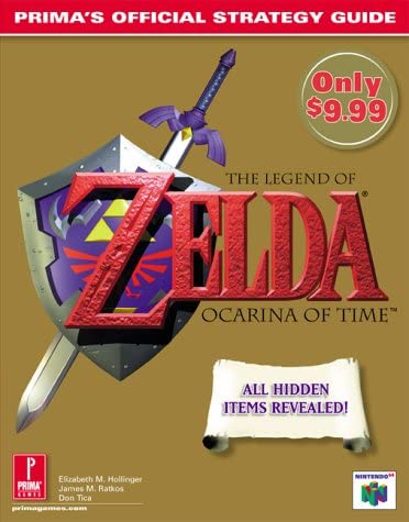 The Legend of Zelda: Ocarina Of Time [Game + Strategy Guide] (Nintendo 64)