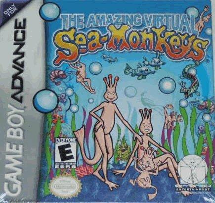 J2Games.com | Amazing Virtual Sea-Monkeys (Gameboy Advance) (Pre-Played - Game Only).