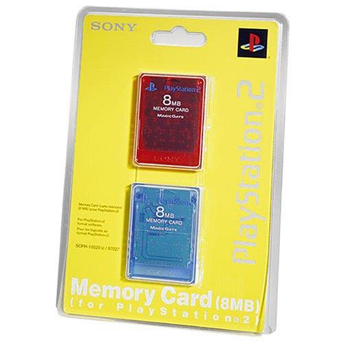 J2Games.com | 8MB PS2 Memory Card Double Pack (Playstation 2) (Brand New).