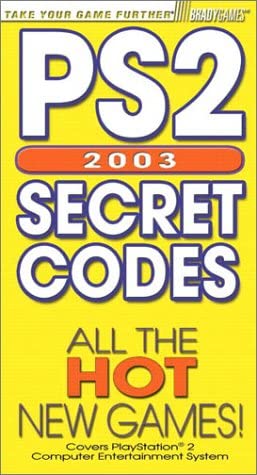 BradyGames PS2 Secret Codes 2003 (Books)