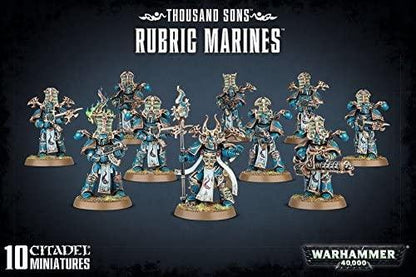 Warhammer 40,000 Thousand Sons Rubric Marines (Warhammer)