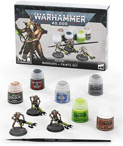 Warhammer 40,000 Set de Pinturas y Guerreros Necrones (Warhammer)