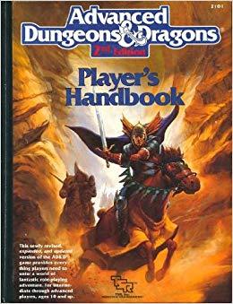 J2Games.com | Advanced Dungeons & Dragons 2nd Edition Player's Handbook (Dungeons & Dragons) (Pre-Owned).