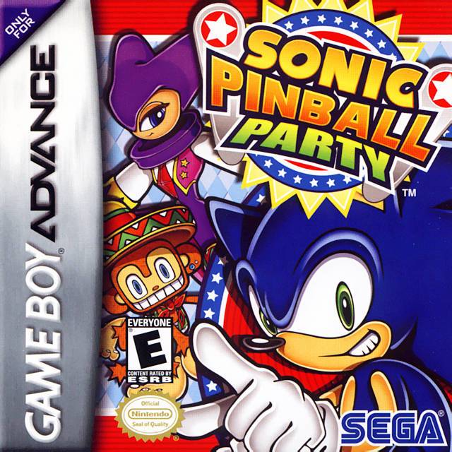 Sonic Pinball Party (Gameboy Advance)