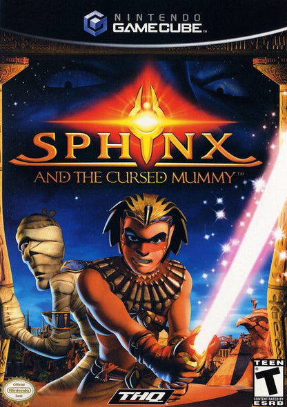 J2Games.com | Sphinx and the Cursed Mummy (Gamecube) (Pre-Played - Game Only).