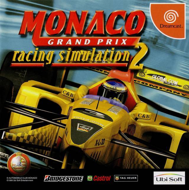 J2Games.com | Monaco Grand Prix Racing Simulation 2 [Japan Import] (Sega Dreamcast) (Pre-Played - CIB - Good).