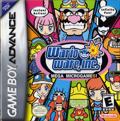 J2Games.com | Wario Ware Mega Microgames (Gameboy Advance) (Pre-Played - Game Only).