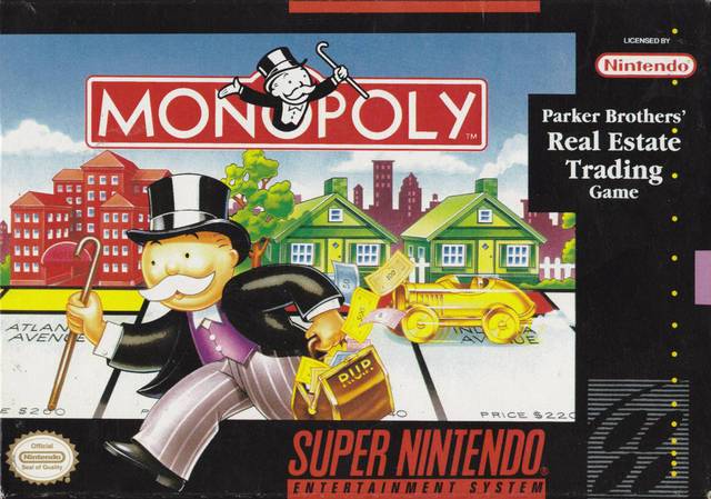 J2Games.com | Monopoly (Super Nintendo) (Pre-Played - Game Only).