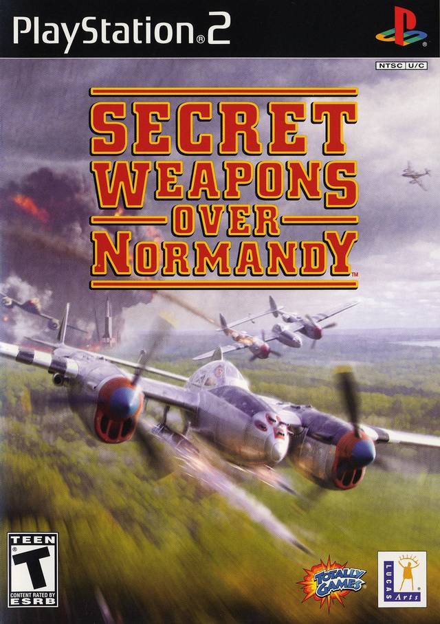 J2Games.com | Secret Weapons Over Normandy (Playstation 2) (Pre-Played - Game Only).