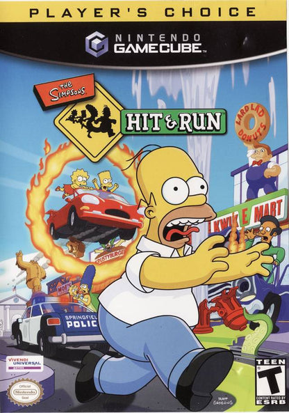 Los Simpson Hit &amp; Run (a elección del jugador) (Gamecube)