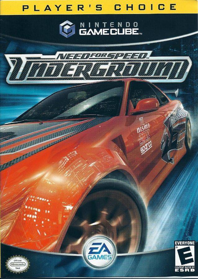 Need For Speed: Underground (Players Choice) (Gamecube)