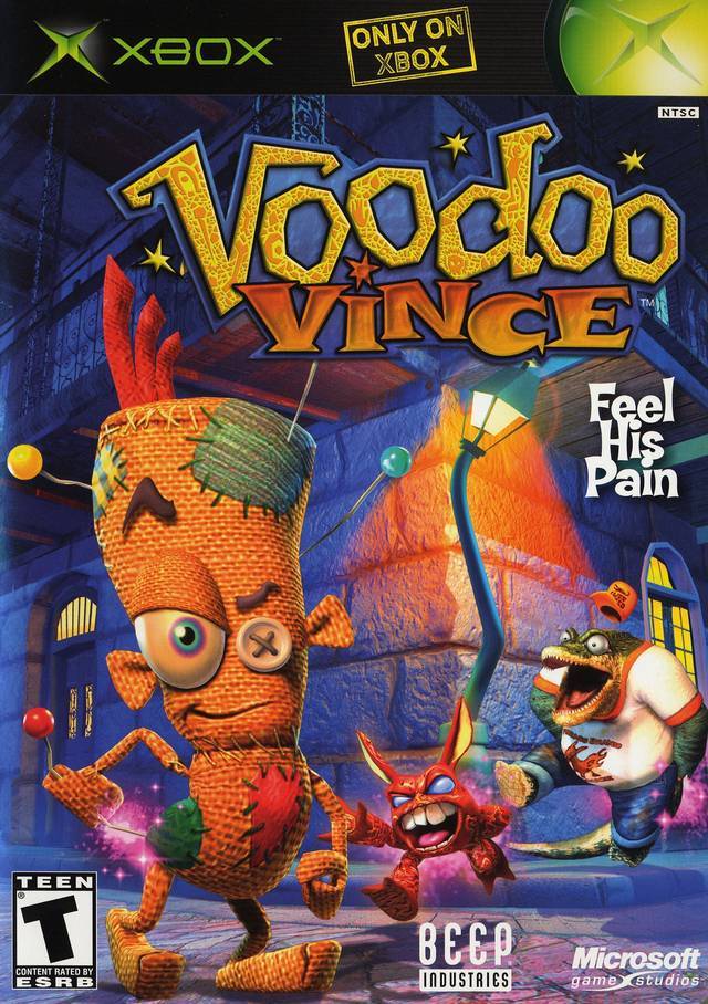 J2Games.com | Voodoo Vince (Xbox) (Pre-Played - CIB - Good).