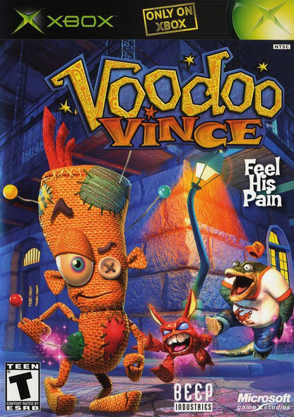 J2Games.com | Voodoo Vince (Xbox) (Pre-Played - CIB - Good).