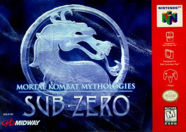 J2Games.com | Mortal Kombat Mythologies: Sub-Zero (Nintendo 64) (Pre-Played - Game Only).