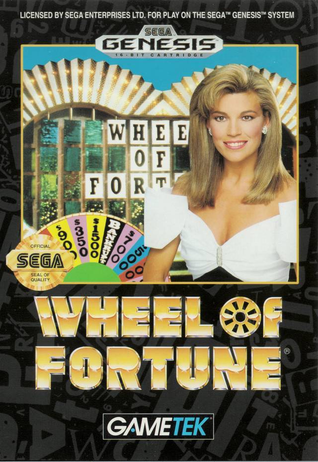 J2Games.com | Wheel of Fortune (Sega Genesis) (Pre Played - Game Only).