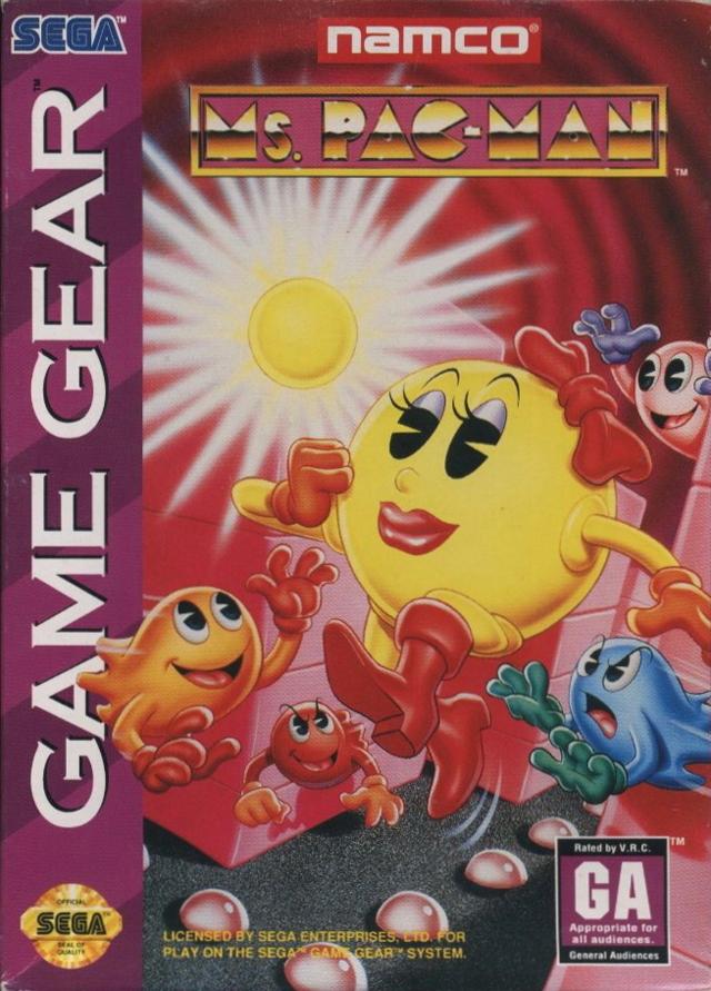 J2Games.com | Ms Pac Man (Sega Game Gear) (Pre-Played - Game Only).