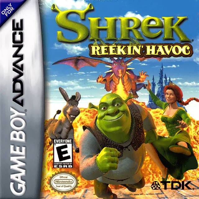 J2Games.com | Shrek Reekin' Havoc (Gameboy Advance) (Pre-Played - Game Only).