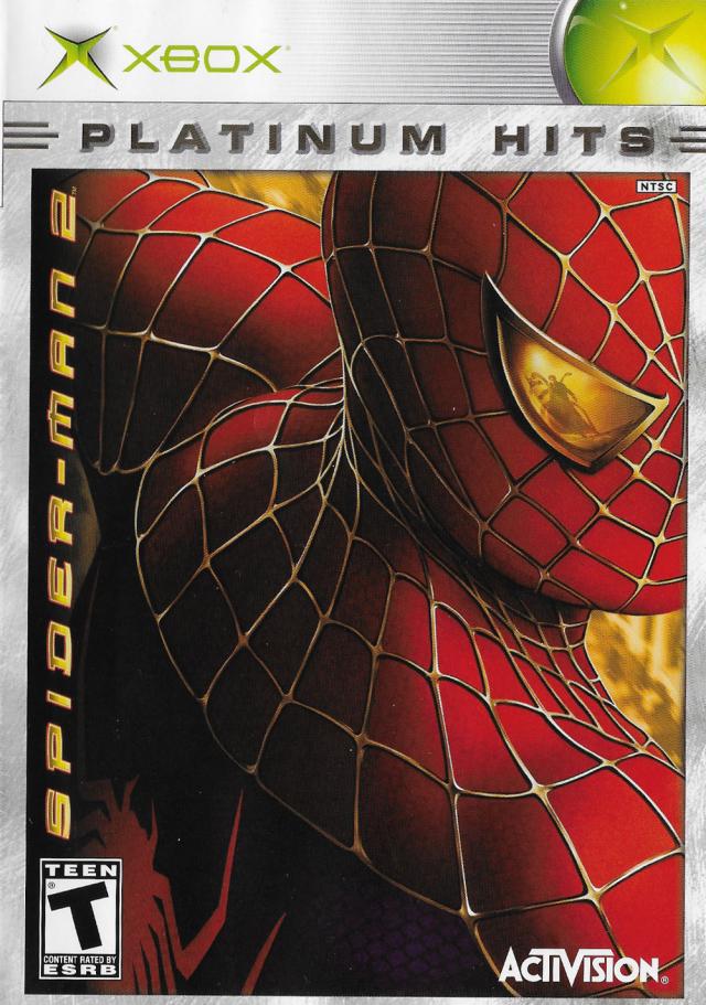 J2Games.com | Spider-Man 2 (Platinum Hits) (Xbox) (Pre-Played - CIB - Good).