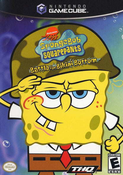 J2Games.com | SpongeBob SquarePants Battle for Bikini Bottom (Gamecube) (Pre-Played - Game Only).