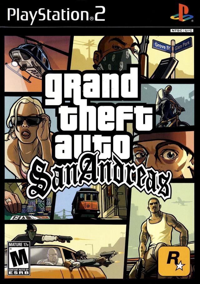 J2Games.com | Grand Theft Auto San Andreas (Playstation 2) (Pre-Played - Game Only).