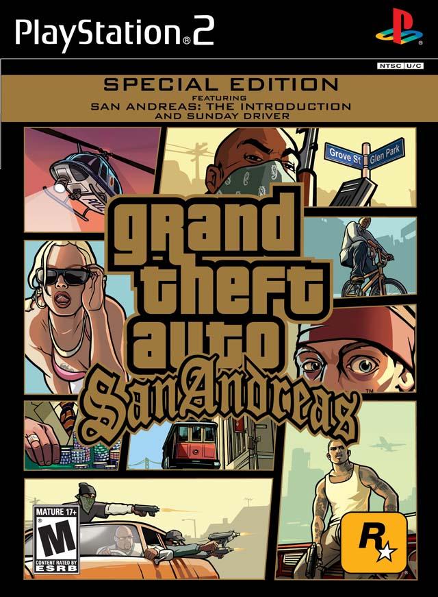 J2Games.com | Grand Theft Auto San Andreas Special Edition (Playstation 2) (Complete - Good).