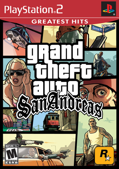 Grand Theft Auto: San Andreas (Greatest Hits) (Playstation 2)