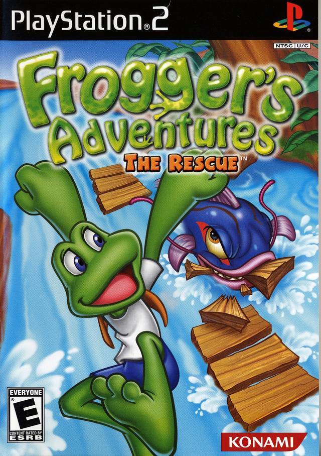 J2Games.com | Frogger Adventures The Rescue (Playstation 2) (Complete - Very Good).