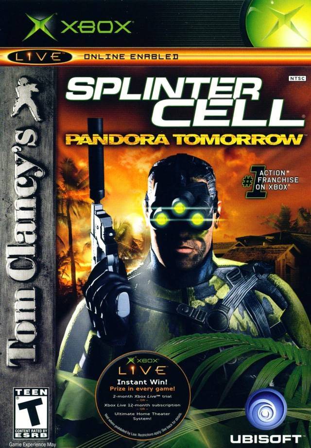 J2Games.com | Splinter Cell Pandora Tomorrow (Xbox) (Pre-Played - CIB - Good).