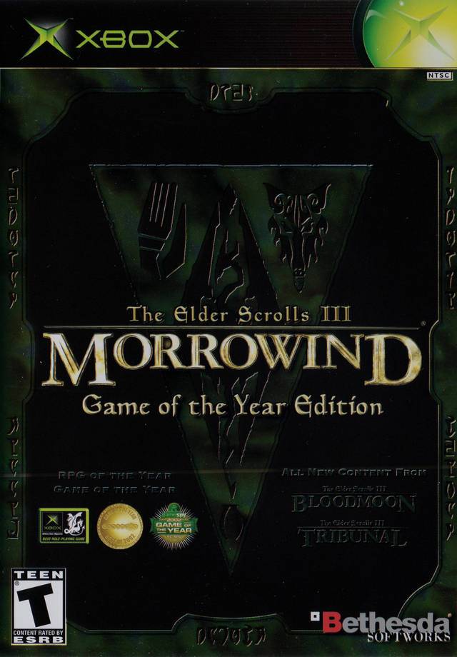J2Games.com | The Elder Scrolls III: Morrowind Game Of The Year Edition No Map (Xbox) (Pre-Played - Good).