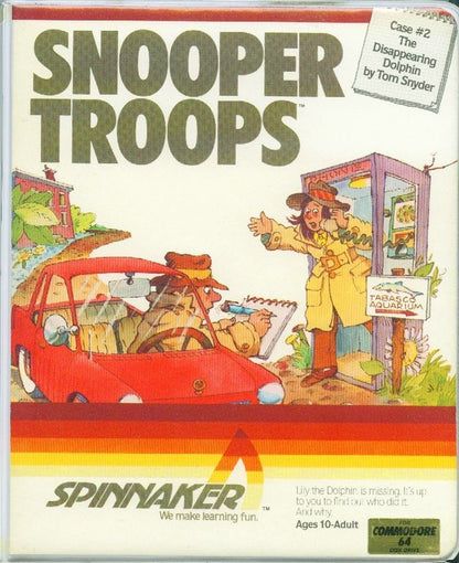 Snooper Troops: Case #2: The Disappearing Dolphin by Tom Snyder (Commodore 64)