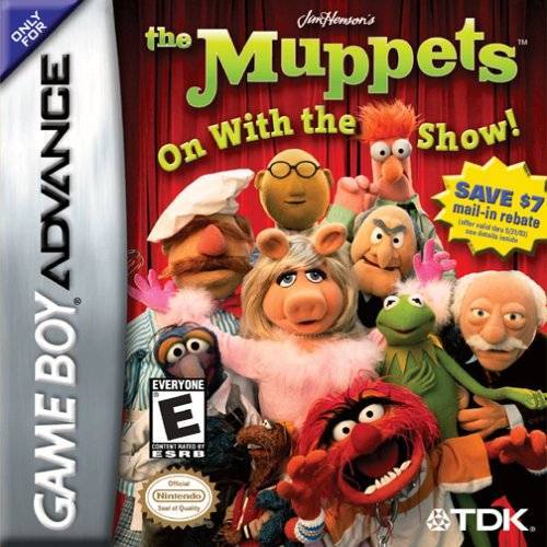 J2Games.com | The Muppets On With the Show (Gameboy Advance) (Pre-Played - Complete - Good Condition).
