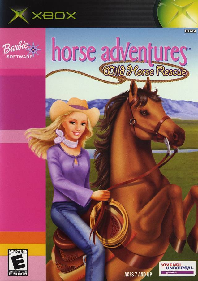 J2Games.com | Barbie Horse Adventures Wild Horse Rescue (Xbox) (Pre-Played - CIB - Good).