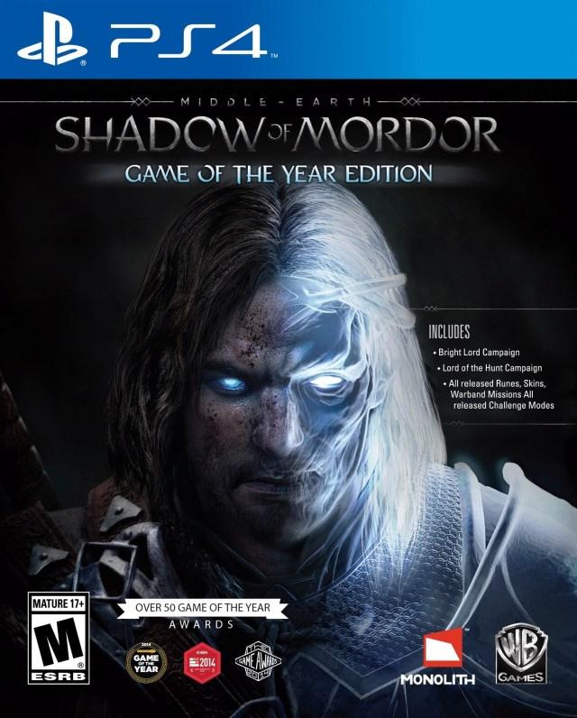 J2Games.com | Middle Earth: Shadow of Mordor Game of The Year Edition (Playstation 4) (Pre-Played - Game Only).