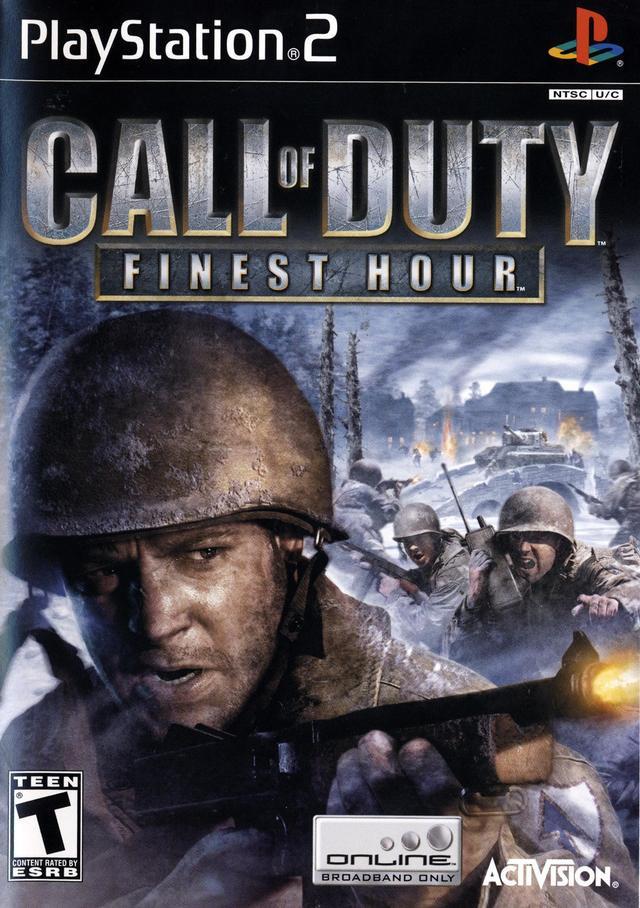 J2Games.com | Call of Duty Finest Hour (Playstation 2) (Pre-Played - Game Only).