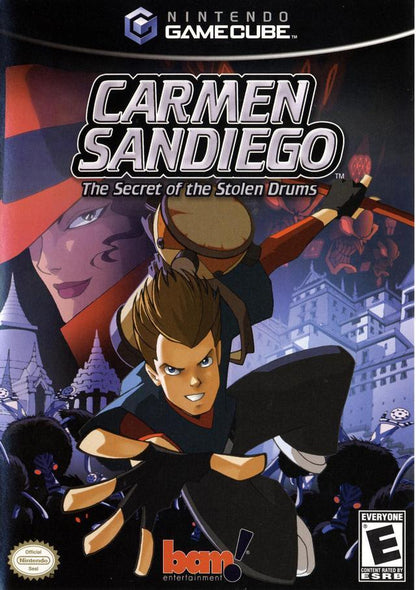 J2Games.com | Carmen Sandiego The Secret of the Stolen Drums (Gamecube) (Pre-Played - Complete - Good Condition).