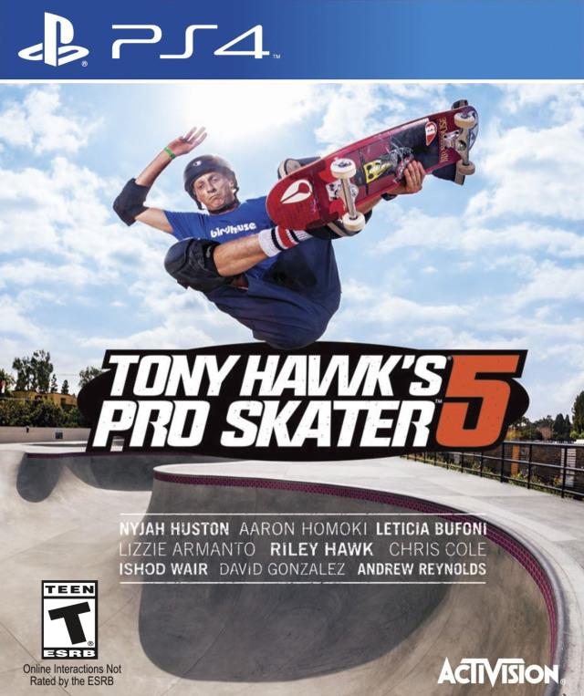 J2Games.com | Tony Hawk's Pro Skater 5 (Playstation 4) (Pre-Played - Game Only).