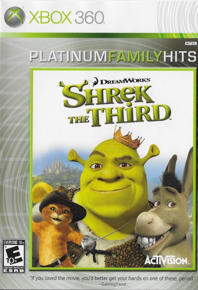 J2Games.com | Shrek the Third (Platinum Hits) (Xbox 360) (Brand New).