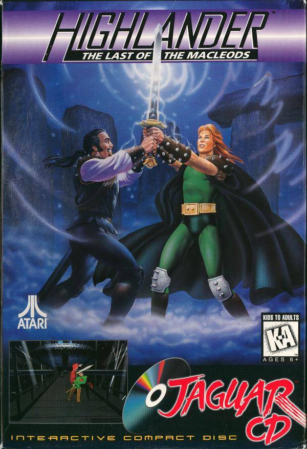 Highlander: El último de los MacLeods (CD) (Atari Jaguar)