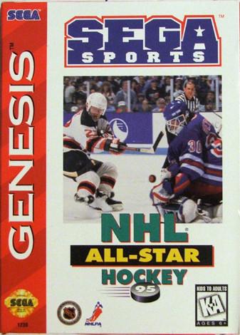 J2Games.com | NHL All-Star Hockey 95 (Sega Genesis) (Pre-Played - Game Only).